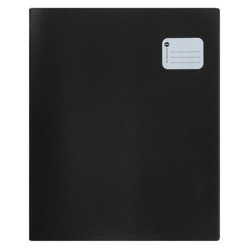 Marbig Professional Refillable Display Book 20 Pocket A4 Black