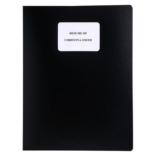 Marbig Resume File A4 Black Box of 12