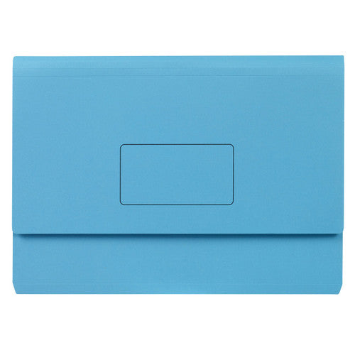 Marbig Slimpick Document Wallet A3 Brights Marine