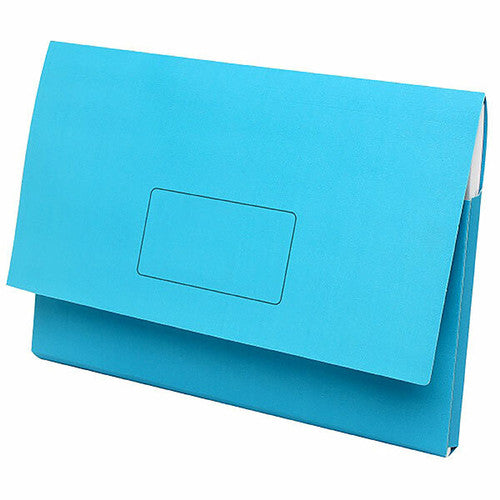 Marbig Slimpick Document Wallet A3 Brights Marine