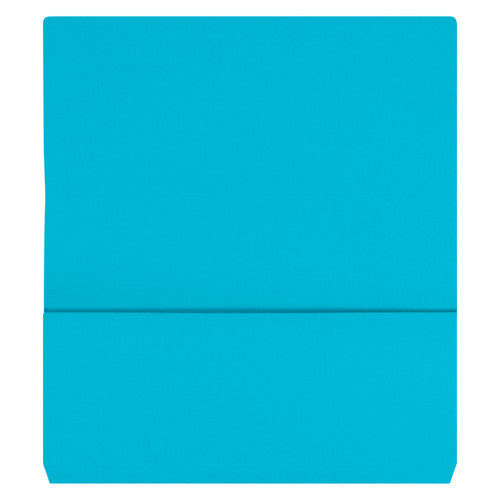 Marbig Slimpick Document Wallet Foolscap Blue Box of 50