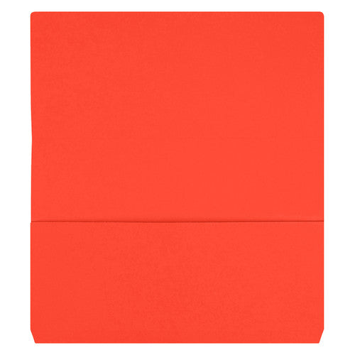 Marbig Slimpick Document Wallet Foolscap Red Box of 50