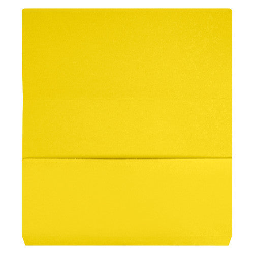 Marbig Slimpick Document Wallet Foolscap Yellow Box of 50