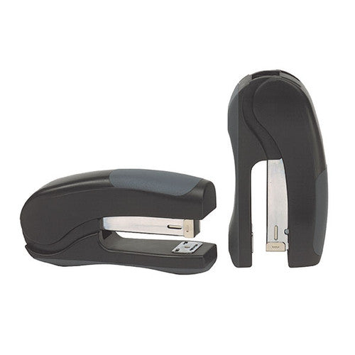 Marbig Stand Up Half Strip Stapler Black - image 1
