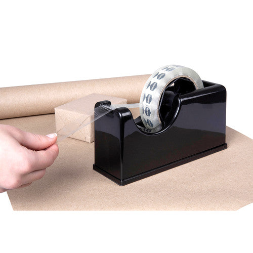 Marbig Tape Dispenser Large 66m Black