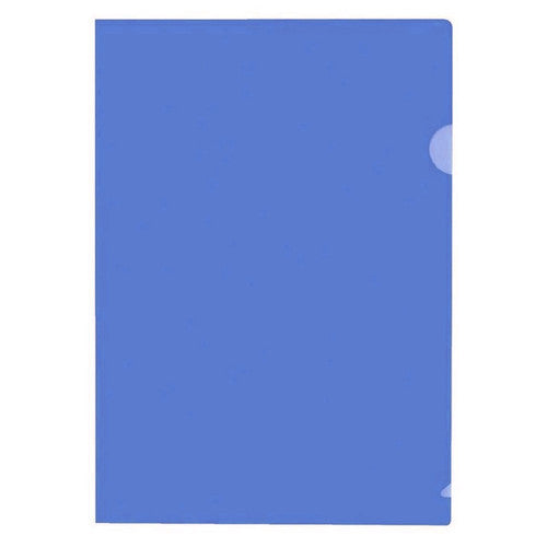 Marbig Ultra Letter File Polypropylene A4 Blue Box of 100