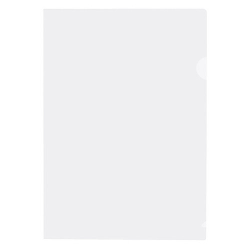 Marbig Ultra Letter File Polypropylene A4 Clear Box of 100
