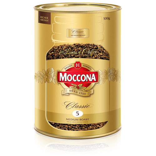 Moccona Classic Medium Roast Coffee Can 500g