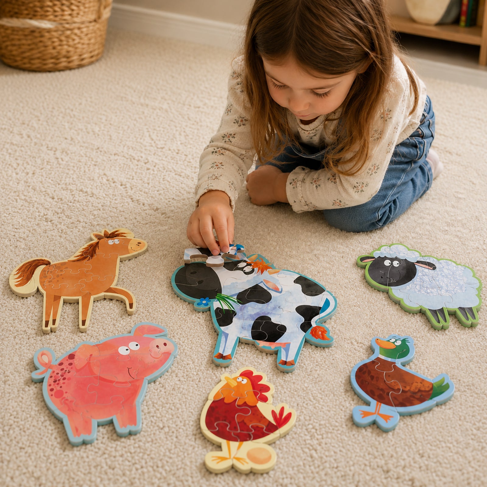 My First Puzzles: On the Farm by Learning Can Be Fun - image 6