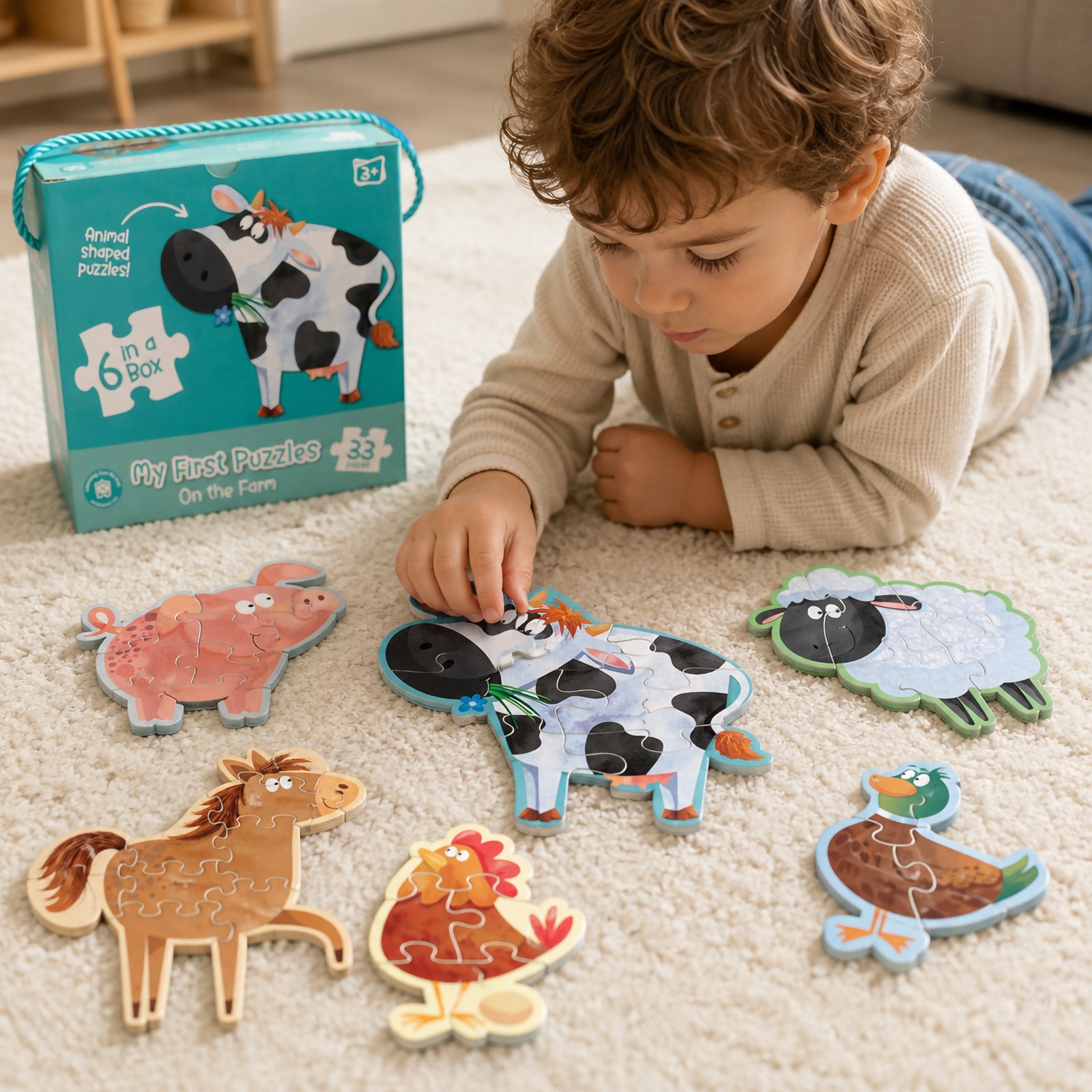 My First Puzzles: On the Farm by Learning Can Be Fun - image 7