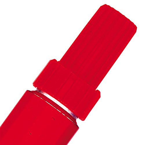 Pentel N50 Permanent Marker Bullet Point 1.5mm Red Box of 12
