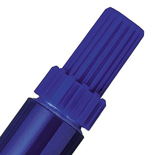 Pentel N50 Permanent Marker Bullet Point 1.5mm Blue Box of 12