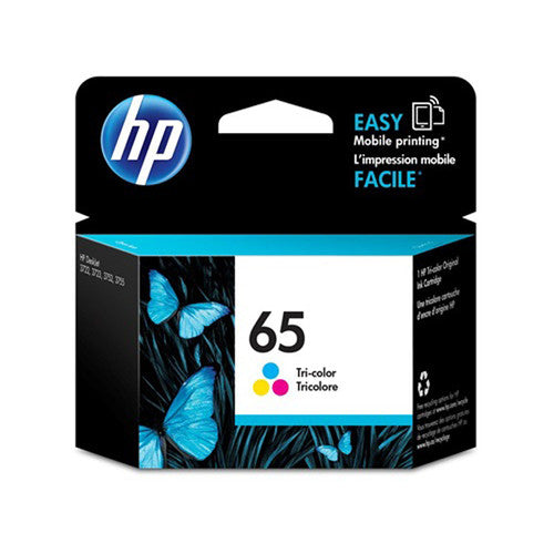 HP 65 Original Ink Cartridge Tri-Colour 100 Pages