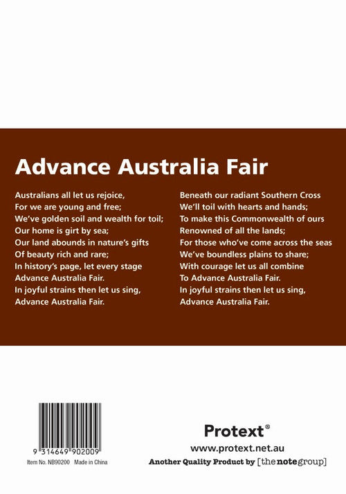 Protext Student Notebook 32 Page 6mm Double Ruled Dark Brown Pack of 20