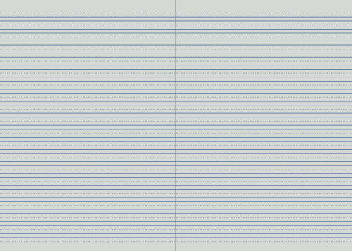 Protext Student Notebook 32 Page 4mm Double Ruled with Guide Old Gold Pack of 20