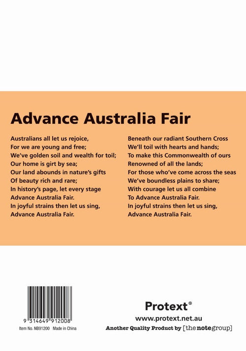 Protext Student Notebook 64 Page Plain Buff Pack of 20