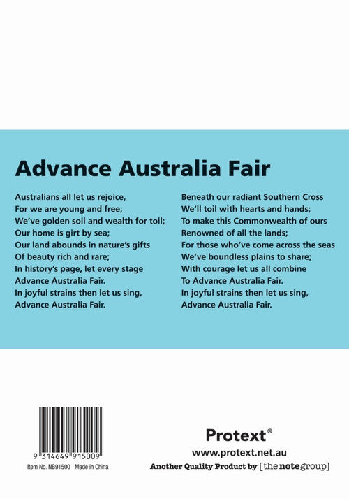 Protext Student Notebook 64 Page 12mm Single Ruled and Plain Light Blue Pack of 20
