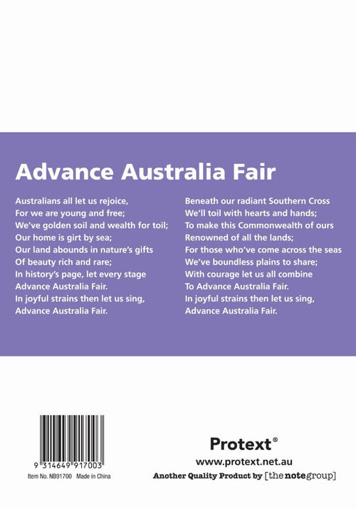 Protext Student Notebook 64 Page 10mm Grid Purple Pack of 20