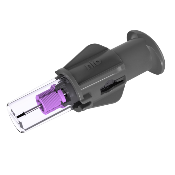 NIO Infant Intraosseous Device with Fixation Dressing for rapid proximal tibia IO vascular access in infant patients