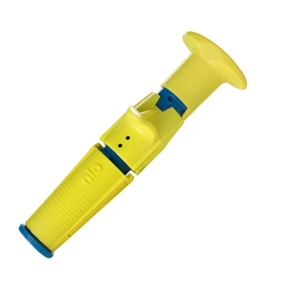 NIO Simulation Training Device Adult showing needleless adult IO access training device for NIO tibial insertion technique practice