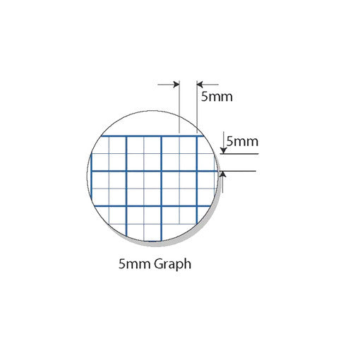 Writer A4 Graph Pad 50 Sheet 5mm Graph Loose Leaf Pack 10 — bulk pack of 10