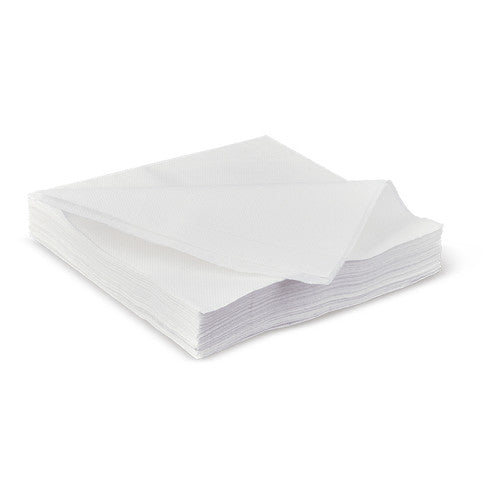 Earth Eco Lunch Napkins 2 Ply 300 x 300mm White Pack of 40 Carton of 24 Packs