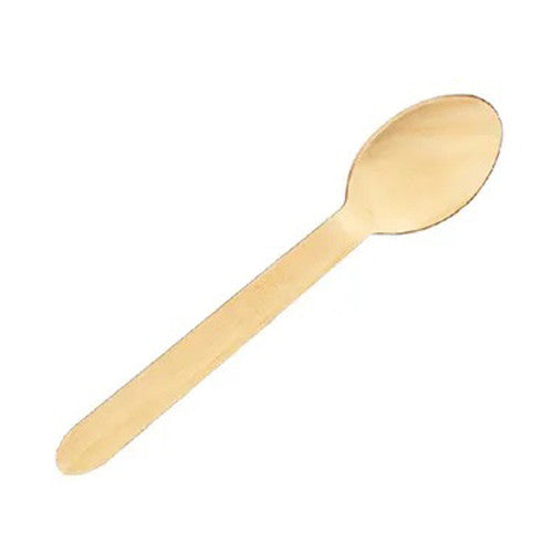 Writer Breakroom Eco Wooden Cutlery Spoon 160mm Carton of 1000