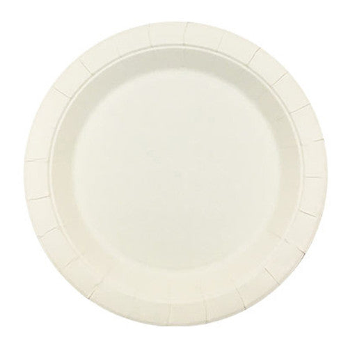 The Note Group Earth Eco Economy Paper Plate 7in White Pack of 50 Carton of 1000
