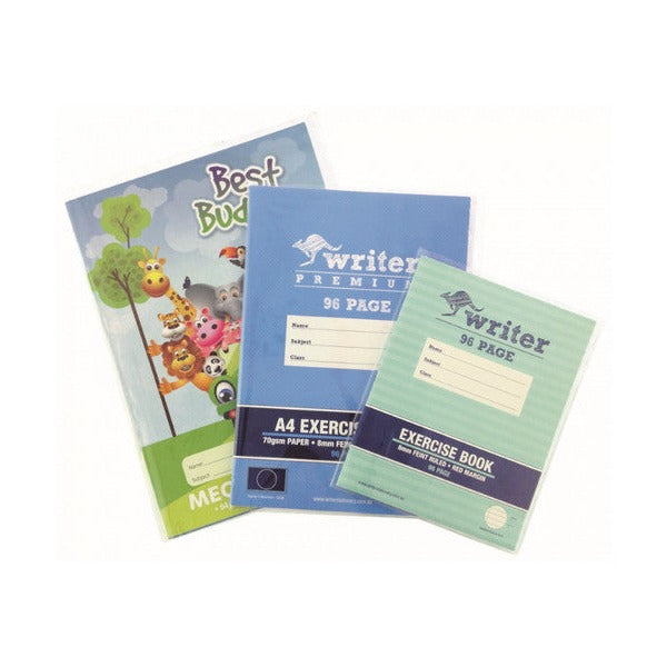 Protext Book Jacket A4 Clear Pack 10 — bulk pack of 10