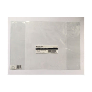 Protext Book Jacket A4 Clear Pack 10 — front view