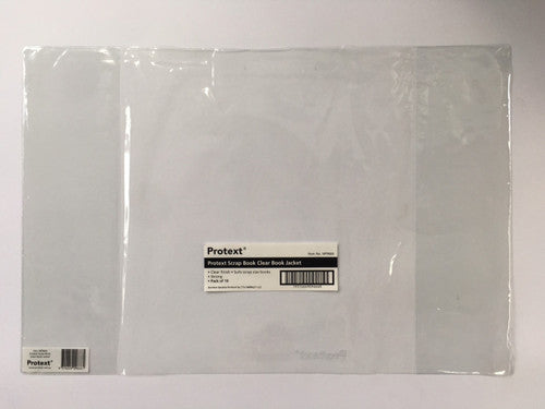 Protext Scrap Book Jacket Clear Pack 10 — front view