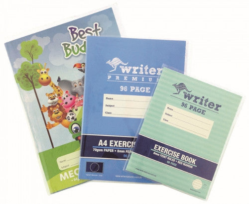 Protext Book Jacket 225x175mm Clear Pack 10 — bulk pack of 10