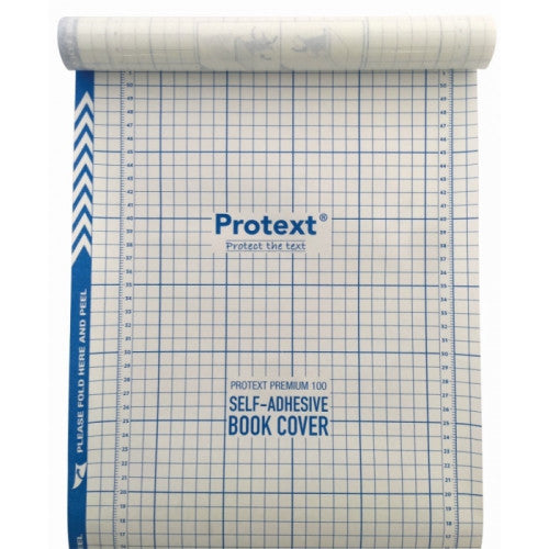 Protext Performance Self Adhesive Book Cover 80 Micron 450mm x 15m Roll Clear