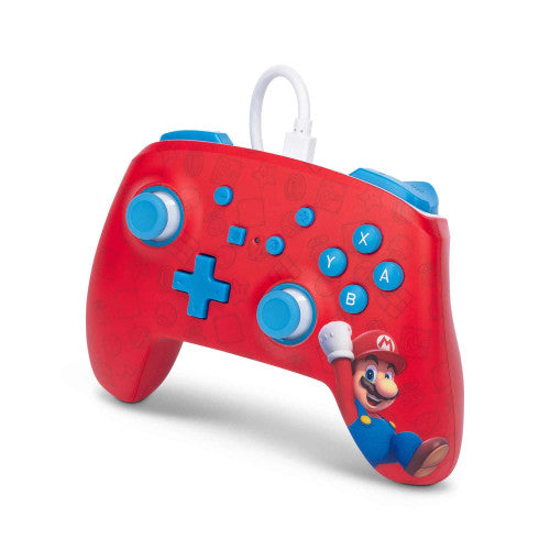 PowerA Enhanced Wired Controller for Nintendo Switch Woo Hoo Mario