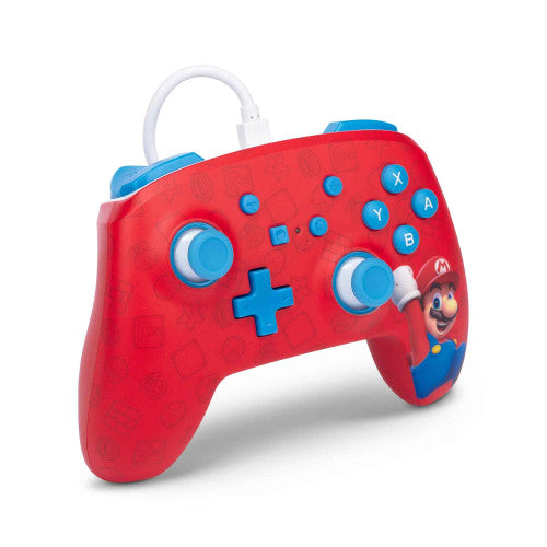 PowerA Enhanced Wired Controller for Nintendo Switch Woo Hoo Mario