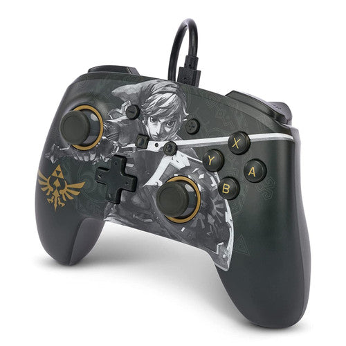 PowerA Enhanced Wired Controller for Nintendo Switch Battle-Ready Link
