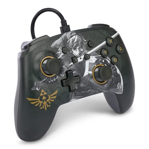 PowerA Enhanced Wired Controller for Nintendo Switch Battle-Ready Link