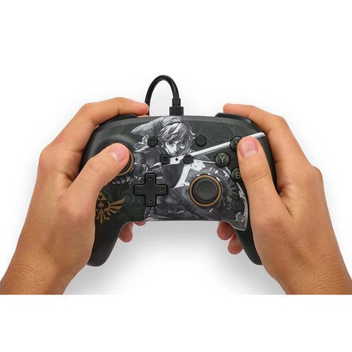 PowerA Enhanced Wired Controller for Nintendo Switch Battle-Ready Link