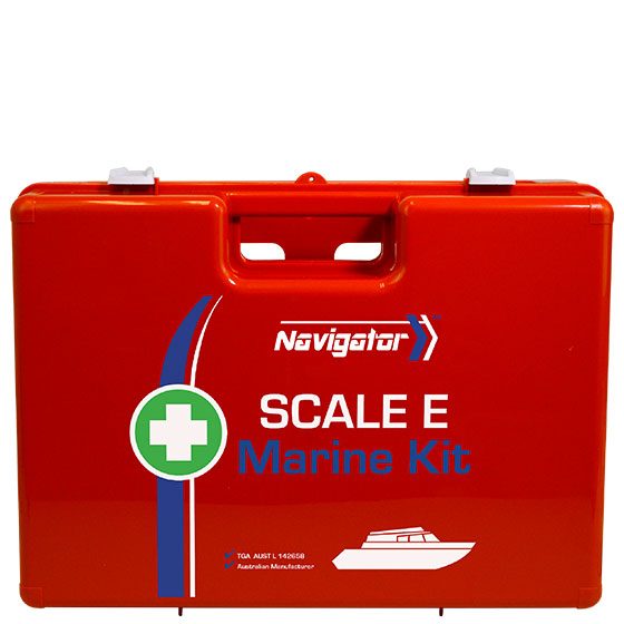 Navigator Scale E Marine First Aid Kit 42.8 x 30.4 x 14.6cm comprehensive emergency first aid for commercial and recreational vessels
