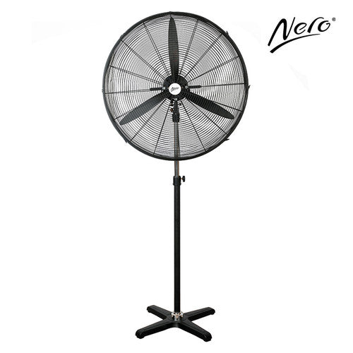 Nero Industrial Pedestal Fan 75cm Black - image 1