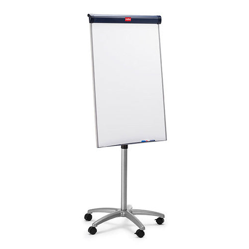 Nobo Barracuda Mobile Flipchart Easel White and Silver