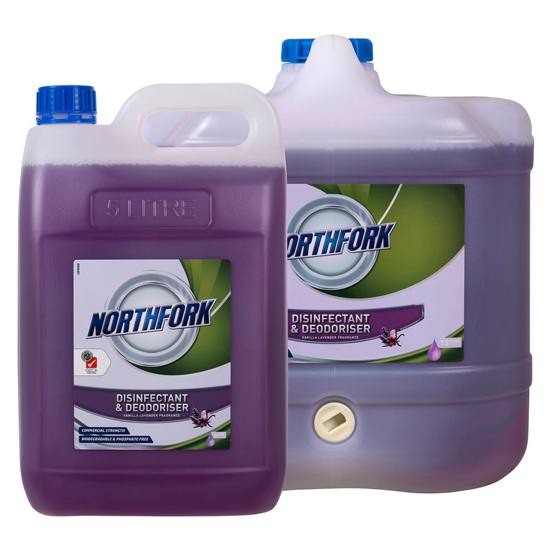 Northfork GECA Deodorant Disinfectant Vanilla Lavender 3x5L - image 4