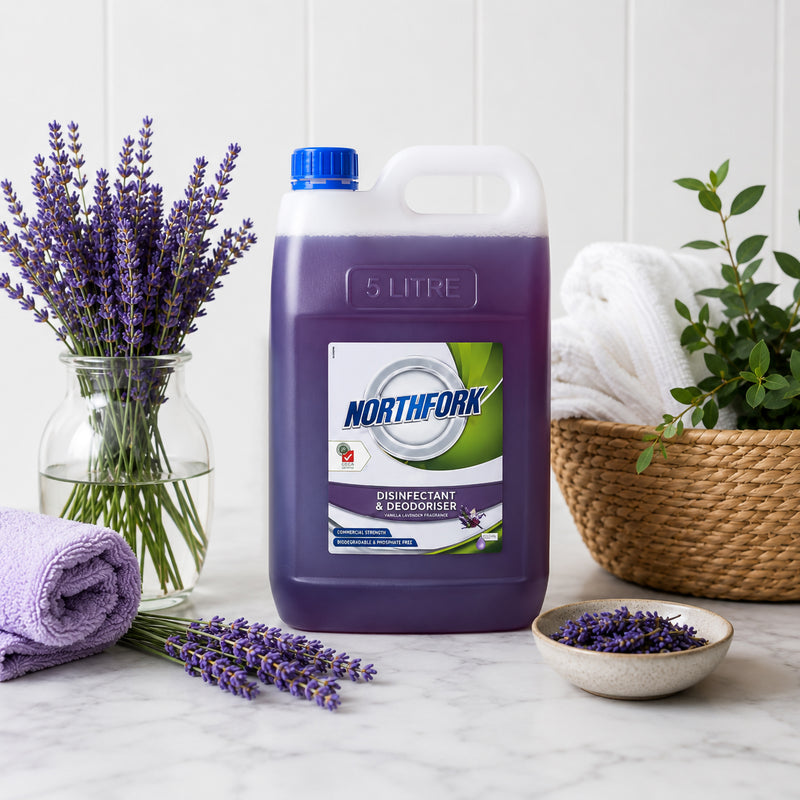 Northfork GECA Deodorant Disinfectant Vanilla Lavender 3x5L - image 5
