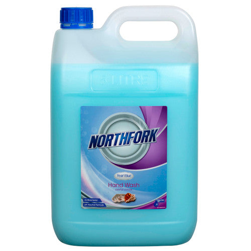 Northfork Liquid Hand Wash Pearl Blue 5 Litre Carton of 3 - image 1