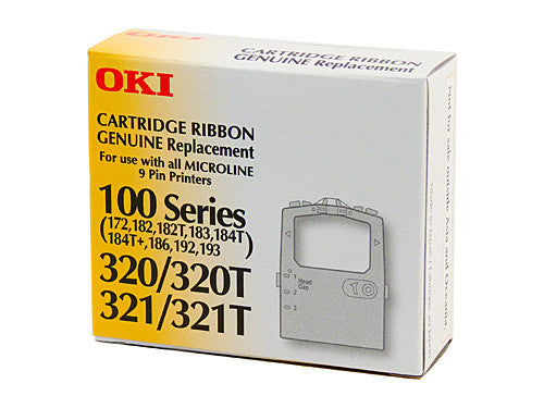 OKI Cartridge Ribbon Black for 100 320 Series