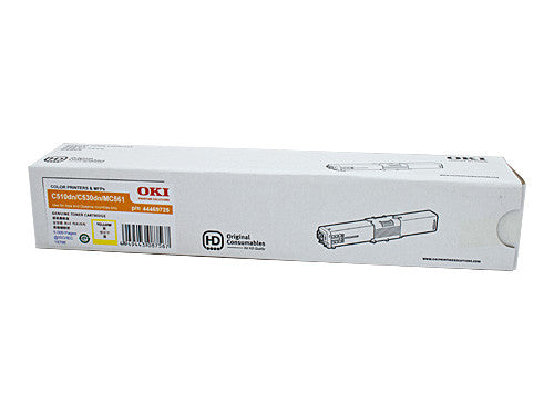 OKI C510DN Toner Cartridge 5000 Pages Yellow