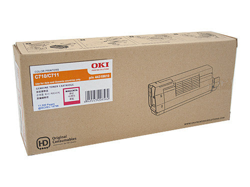 OKI C710N/C711N Toner Cartridge 11500 Pages Magenta