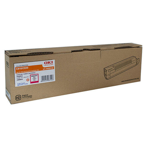 OKI C810 Toner Cartridge 8000 Pages Magenta