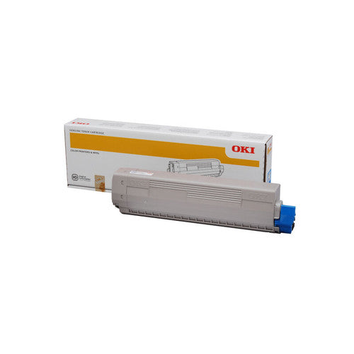 OKI C831N Toner Cartridge 10000 Pages Cyan