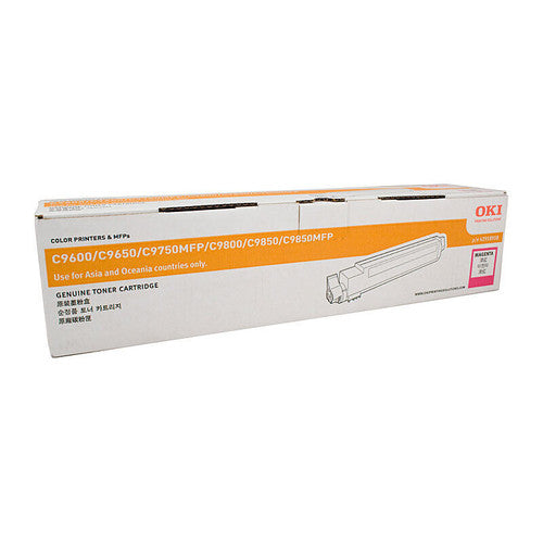 OKI C9600 Toner Cartridge 15000 Pages Magenta